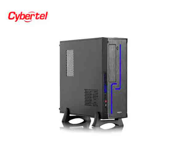 CASE SLIM CYBERTEL DERBY SLIM CYB C1005, FUENTE 230W. SLOT EXPANSIÓN 4, COOLER 8CM