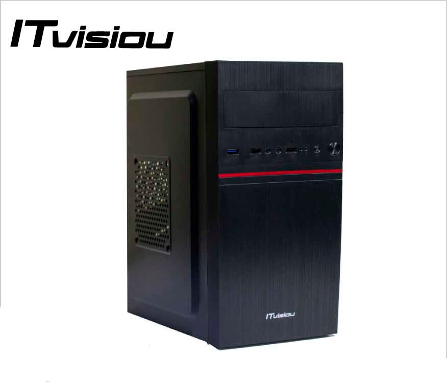 CASE ITVISIOU IT1714, FUENTE 700W, MICRO-ATX, MINI-ATX