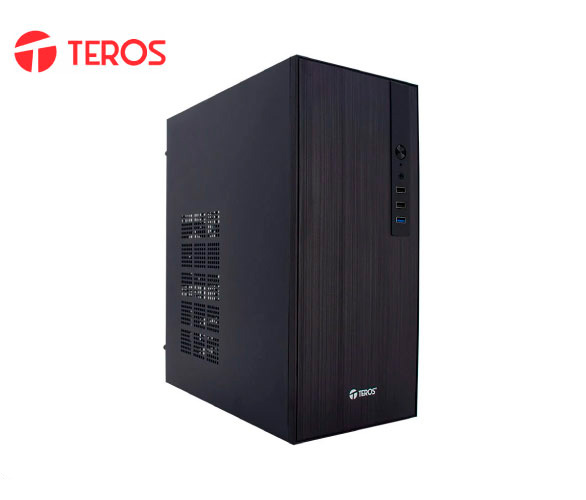 CASE TEROS TE-1034S, MINI TOWER ATX, 250 W, USB 3.0 / 2.0, AUDIO HD, NEGRO