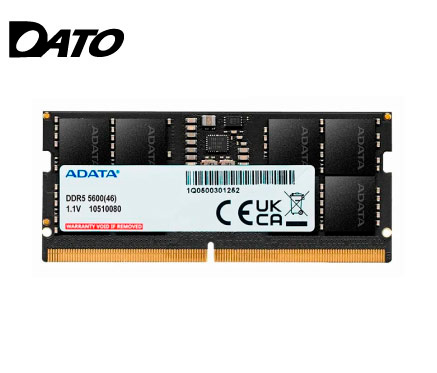 MEMORIA RAM DDR5 PC DATO 16GB 4800MHZ RETAIL (DT16G5DU48)